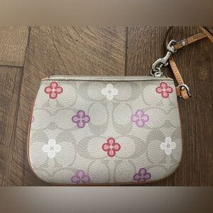 Coach Signature wristlet